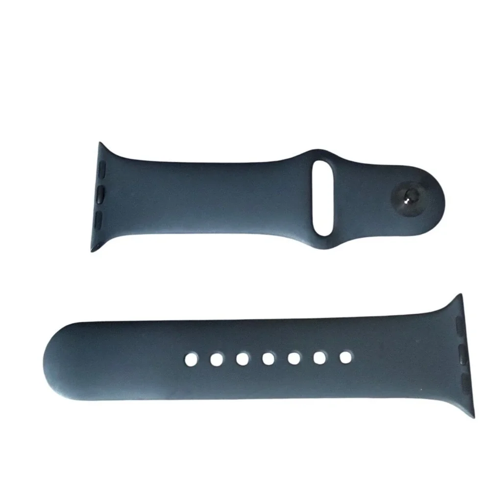Genuine Apple Watch Sport Band Silicone Midnight Blue 38mm Replacement Strap-S/M